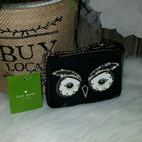 Kate spade mini Natasha owl coin purse - Picture 2 of 6